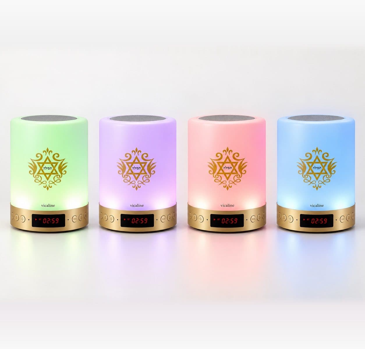 Ner Tamid, les couleurs de lumière disponibles